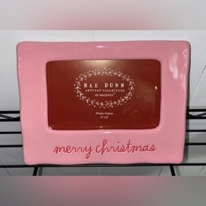 Rae Dunn Pink Merry Christmas Frame
